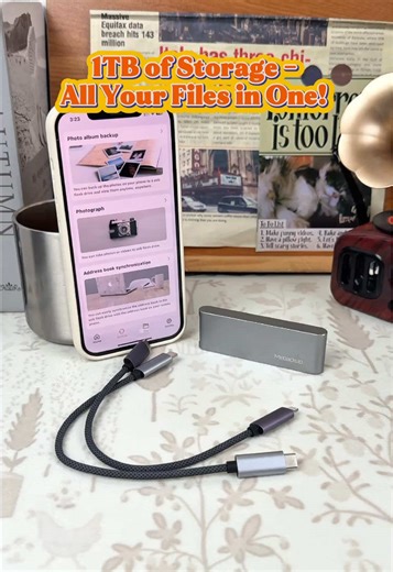 1TB Smart Flash Drive for Easy Photo Storage