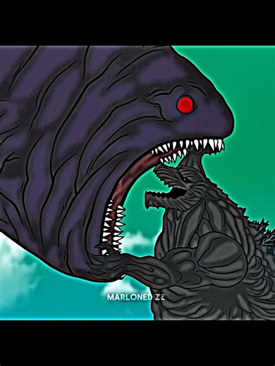 Dark Bloop vs Godzilla Earth💀🔥 #godzilla #kingmonster #shortvideo #edit #viral #monsterverse