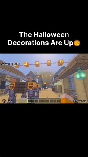 Minecraft Halloween 🎃 #minecraft