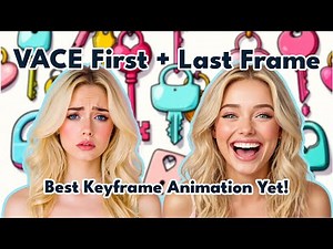 VACE First + Last Frame – AI Animation with Start + End Frame Control! Workflows + Guide