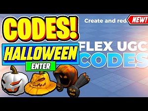 ⚠️New⚠️ ALL WORKING CODES For Flex UGC Codes October 2024 - Roblox Flex UGC Codes 2024