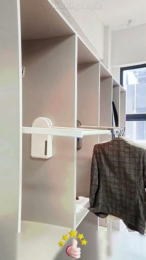 DIY Convenient Lifting Closet Hanger Rod 🧺🔧