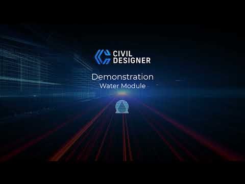 Civil Designer Demo - Water Module