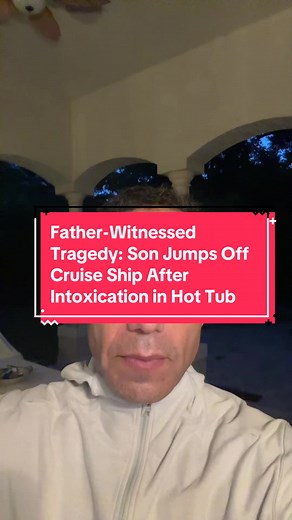 Man Jumps Off Cruise Ship After Hot Tub Intoxication