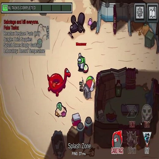 Among Us – Full Fungle Chaos | 3 Impostor Gameplay #amongus #amongus2025 #mausseramongus #shorts