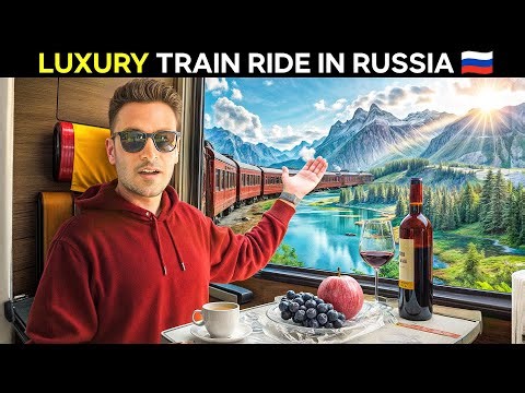 Inside Russia’s First Class Train | Moscow to St. Petersburg 🚆🇷🇺