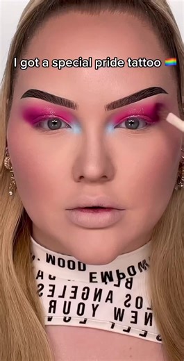 happy pride!! what do you think of my new tattoo? #foryou #fyp #transformation