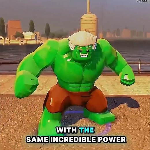 What happens if you transform into the Hulk inLego Marvel Avengers #lego #avengers #hulk