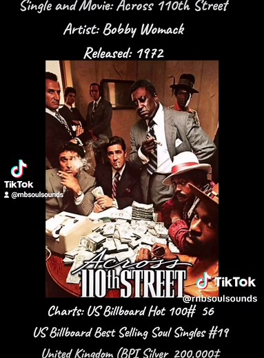Across 110th Street is a #1972 American action-crime film directed by Barry Shear and starring #yaphetkotto #AnthonyQuinn , Anthony Franciosa and Paul Benjamin. The film is set in Harlem, New York and takes its name from #110thstreet the traditional dividing line between #Harlem and #centralpark that functioned as an informal boundary of race and class in #1970s #NewYork City. Director: Barry Shear Box office: #10million USD Release date: December 19, 1972 (New York) Music composed by: #bobbywom