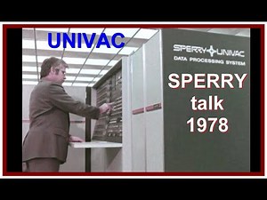 Computer: SPERRY UNIVAC Systems: CEO Lyet talk to Employees 1978 Rare original film (Unisys)