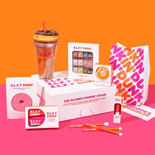Sweet treats: Dunkin' & E.L.F. Cosmetics launch makeup collection