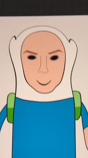 Finn's Perfect Face in Procreate Illustrations