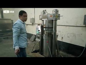 Working site of 6YY 230 hydraulic oil press machine