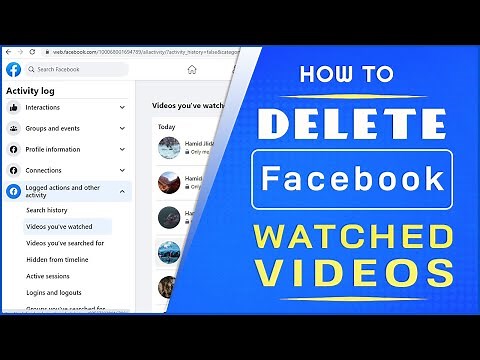 How to Clear Watched Videos on Facebook