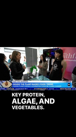 I’m one of the first to have a chance to taste cell-grown wagyu beef… I mean, it was mixed with 80% pea protein as well and it tastes like an impossible with a note or wagyu… but cultivated meat is getting attention. Please watch the whole story as we dive into the world of alternative proteins… #meat #agriculture #livestock #emissions #transportation @tjw118 @goodmorningamerica @sabrinaparise | Ginger Zee
