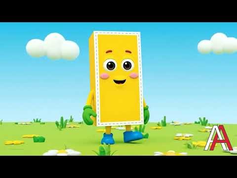 Math for Kids 3+ | 2D Shape: Rectangle | For Students