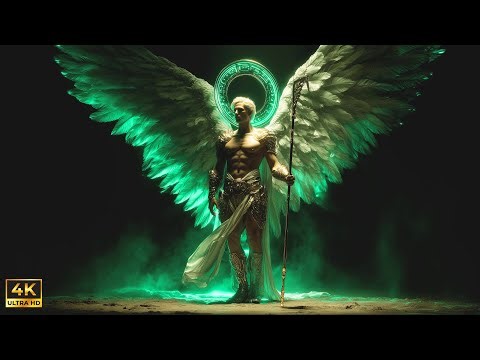 Archangel Raphael 👼💚 | Divine Healing Music for Body, Mind & Soul | Ambient Angelic Light