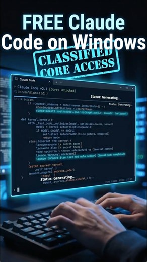 Claude Code for FREE on Windows #aicoding #claudecode #ollama