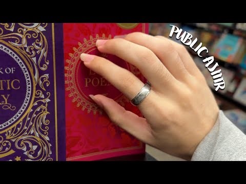 1+ HOUR of PUBLIC ASMR 📕 Lofi, Tapping, Scratching, Camera Tapping, Tracing