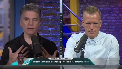 Report: Teams are monitoring Tyreek Hill for potential trade