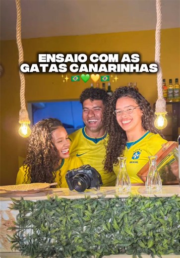 Fotos das canarinhas: ensaio em Itambé-PE e Pedras de Fogo-PB