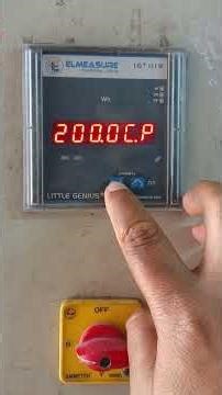 elmeasure meter ka ct & PT ratio kaise set kre. how to set ct and pt ratio of elmeasure meter##
