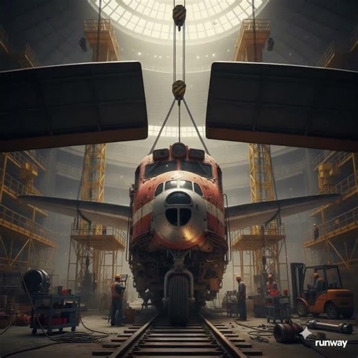 Hybrid Plane–Train Mega Project in Action”