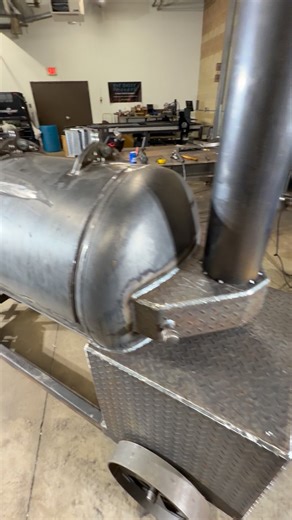Currently working on a 120-gallon reverse flow smoker. Finalizing the damper assembly. This item remains available. For further details, please contact me, located in Waukesha, Wisconsin. ￼ | Fat Daddy Smokers LLC