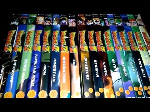 DBZ The Complete Ocean Dub DVDs Set Unboxing (Original Pioneer Eps 1-53) Cartoon Network