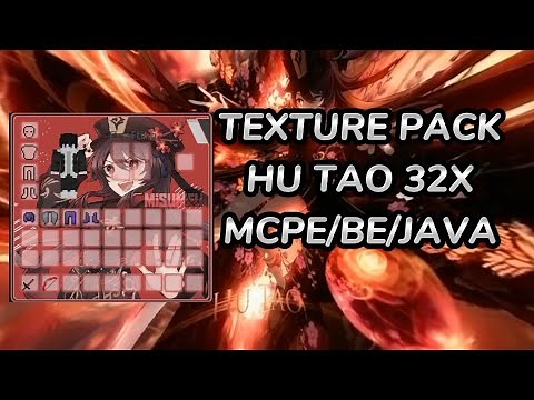 TEXTURE PACK HU TAO! | GENSHIN IMPACT | MCPE/BE | JAVA