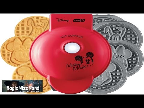 Disney Dash MultiMaker Mini Maker System Electric Waffle Maker & Swappable