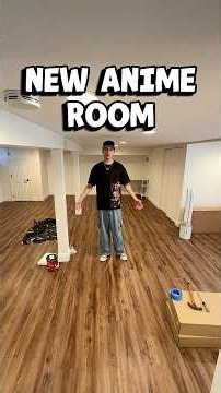 THE NEW ANIME ROOM! #anime #house