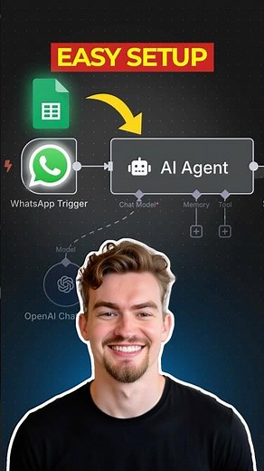 n8n Tutorial: Connect WhatsApp AI Agent in n8n with Google Sheets