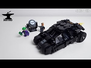Lego DC 76303 Batman Tumbler vs. Two-Face and The Joker Speed Build
