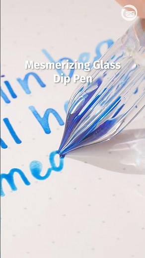STUNNING Glass Dip Pen ✨🤩