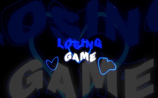 Losing game 动态歌词排版