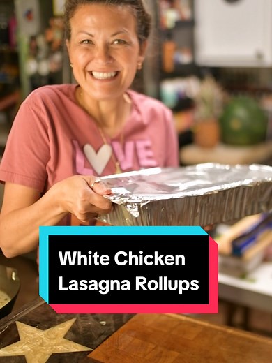 Delicious White Chicken Lasagna Rollups Recipe