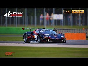 Max Verstappen's Epic Red Bull Ferrari 296 GT3 Livery Review in Assetto Corsa Competizione!