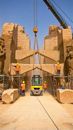 Resurrecting The Largest Temple Complex Ever Built ⏳🏛️ #shorts #renovation #timelapse