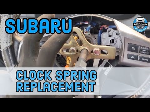 2015 Subaru Forester Clockspring/ Roll Connector Replacement | How to Replace Roll Connector