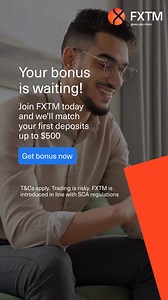 Boost your first deposit: 100% match, up to $500. T&Cs apply. | FXTM | Facebook