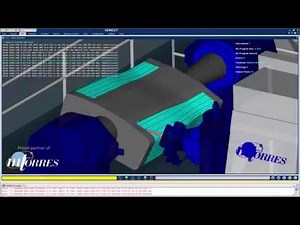 Simulating MTorres Automated Fiber-Placement: Spar Part