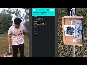 Smart Cane: Smart Walking Stick For Elderly Safety