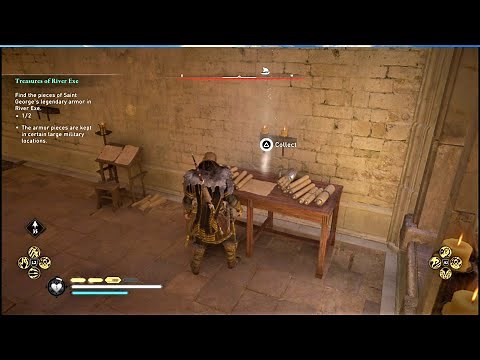 Assassin's Creed Valhalla: Escanceaster Monastery Raid (River Map Clue Location)