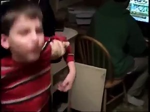Kid Freaking Out Over Game