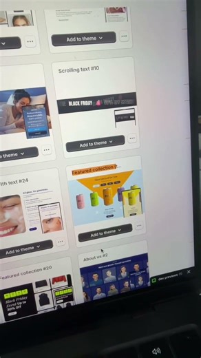 Creating custom collection animations in Shopify #shopifytutorial #shopify #shopifytheme