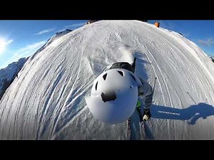 Tutorial GoPro 360 Max Skiing Selfie Stick or Helmet Mount?