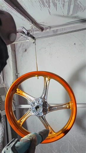 Candy Copper Powder Coat for Motorcycles