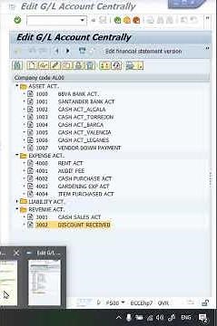 Message no. F5113 // Acct determination not defined for trans. SKE in chart of accts XXXX