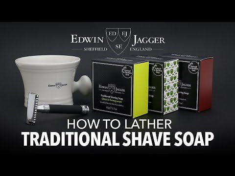 How to Lather Traditional Edwin Jagger Shave Soap | Stray Whisker TV